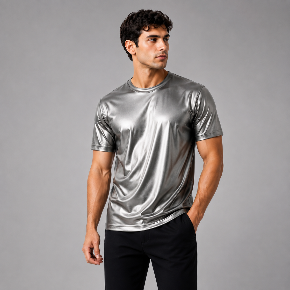Silver Fiber Fabric