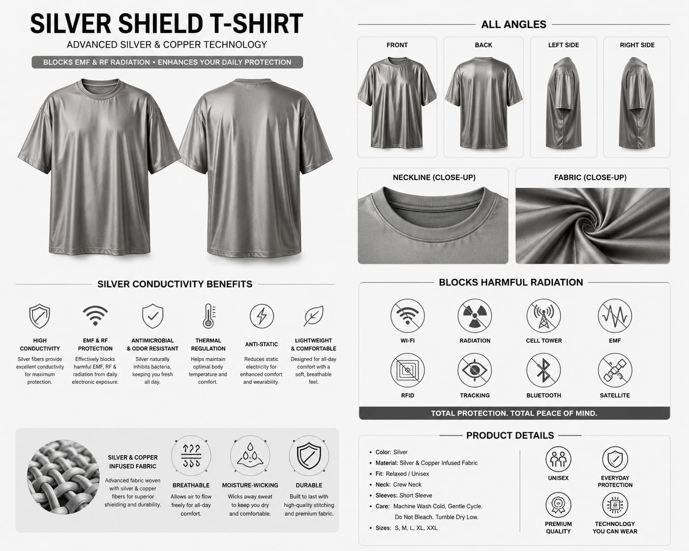 Shilver Shield T-Shirt