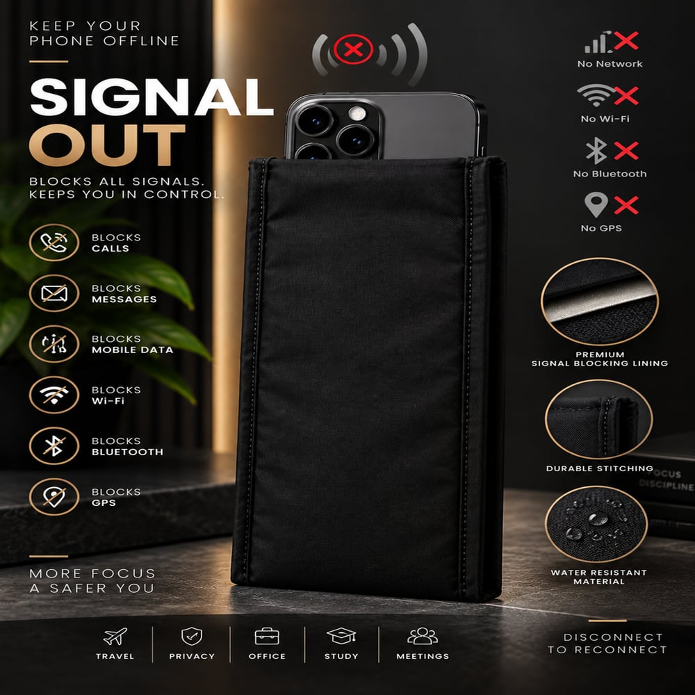EMF360 Faraday Phone Pouch