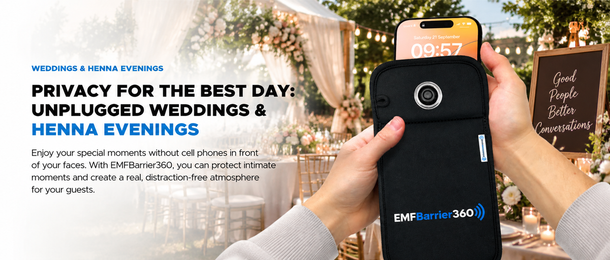 EMFBarrier360 Weddings and Henna Evenings